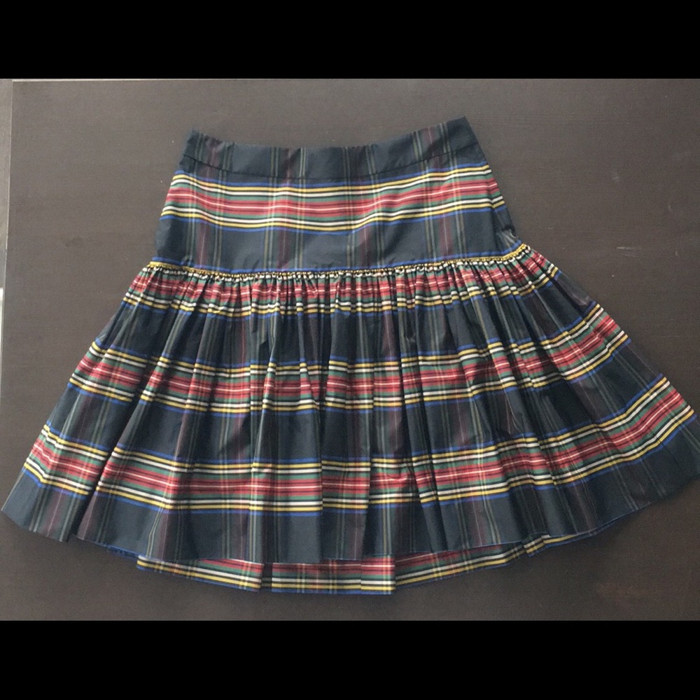 J. Crew Plaid Skirt